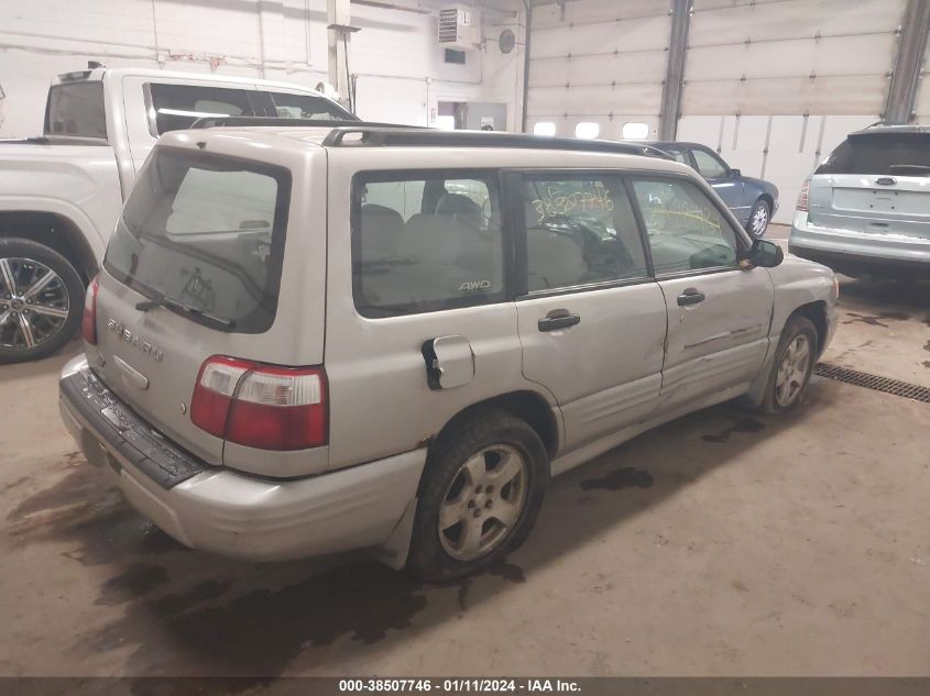 2001 Subaru Forester S W/Premium Pkg VIN: JF1SF65691H727556 Lot: 38507746