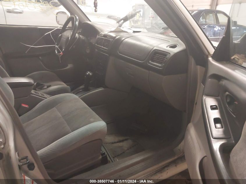 2001 Subaru Forester S W/Premium Pkg VIN: JF1SF65691H727556 Lot: 38507746