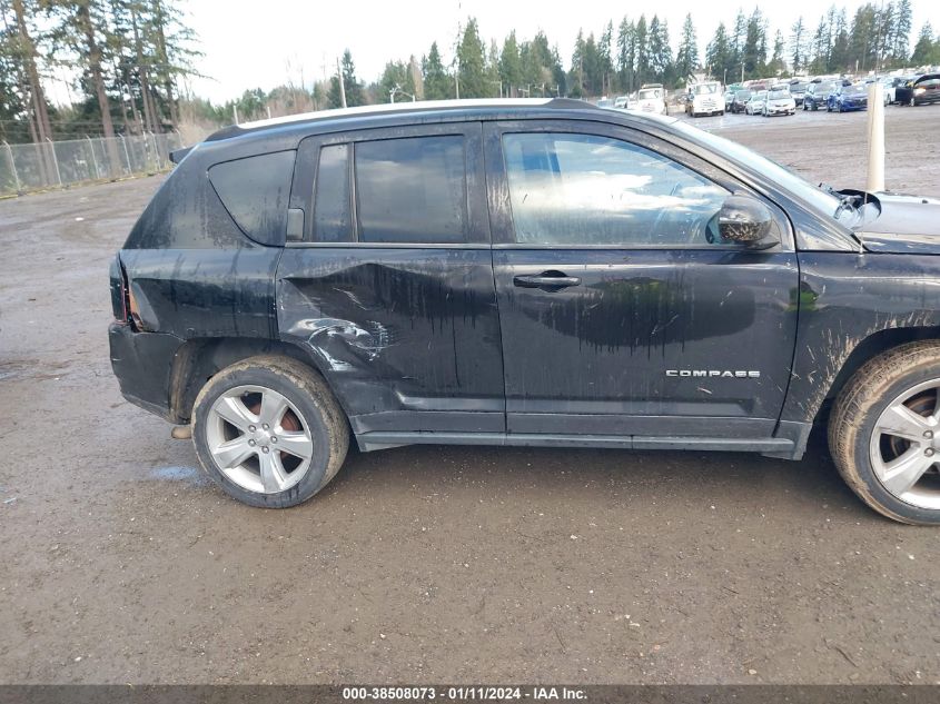 2014 Jeep Compass Latitude VIN: 1C4NJCEB2ED707955 Lot: 38508073