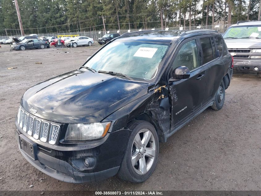 2014 Jeep Compass Latitude VIN: 1C4NJCEB2ED707955 Lot: 38508073