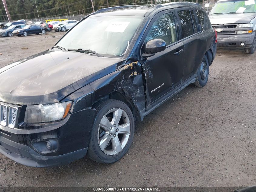 2014 Jeep Compass Latitude VIN: 1C4NJCEB2ED707955 Lot: 38508073