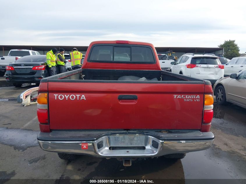 2003 Toyota Tacoma Base V6 (M5) VIN: 5TEWN72N43Z211171 Lot: 38508195