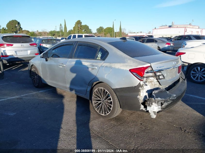 2014 Honda Civic Lx VIN: 19XFB2F50EE254874 Lot: 38508199