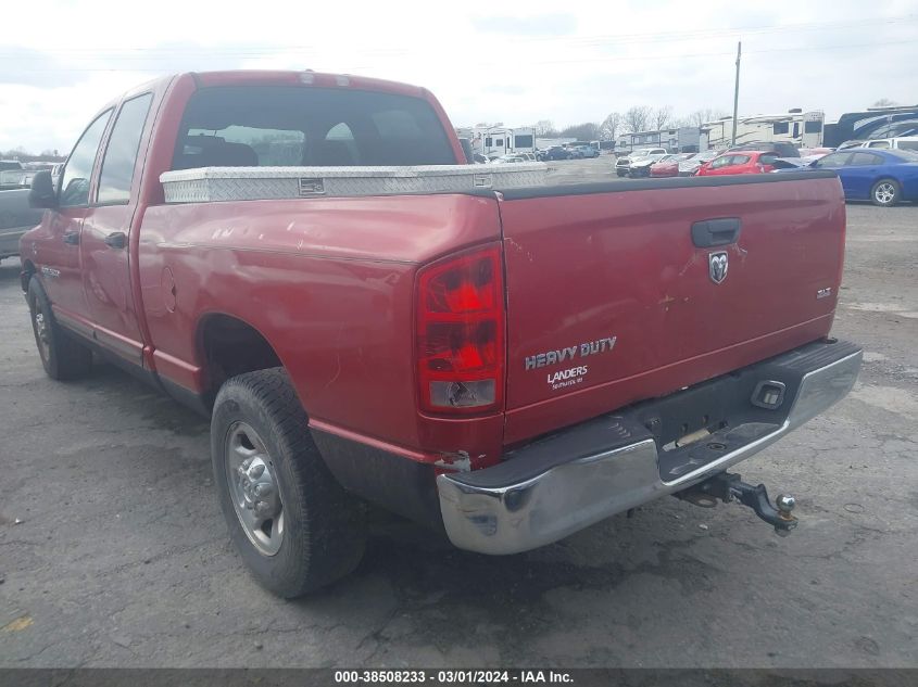 3D7KR28C46G185625 2006 Dodge Ram 2500 Slt/Sport