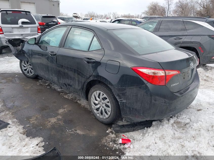 2019 Toyota Corolla Le VIN: 2T1BURHE5KC227680 Lot: 38508245