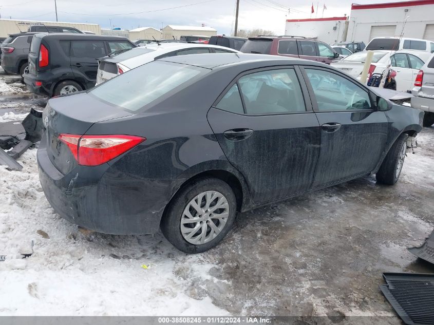 2019 Toyota Corolla Le VIN: 2T1BURHE5KC227680 Lot: 38508245