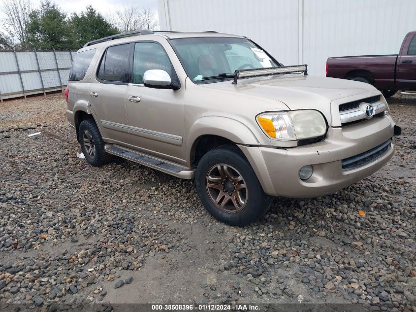 2005 Toyota Sequoia Limited V8 VIN: 5TDBT48A75S249081 Lot: 39742272