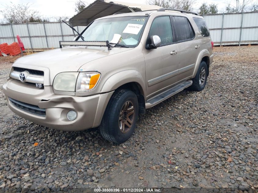 2005 Toyota Sequoia Limited V8 VIN: 5TDBT48A75S249081 Lot: 39742272