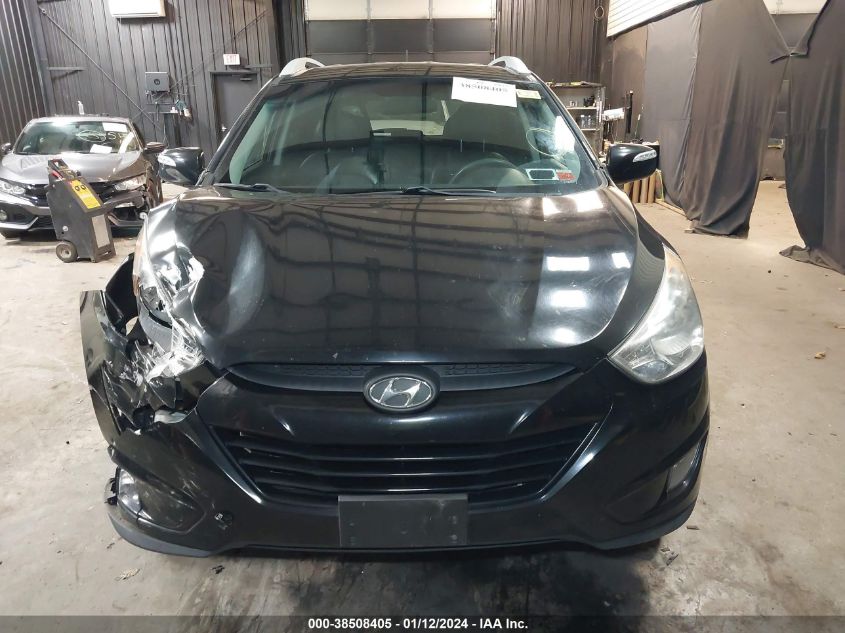 2013 Hyundai Tucson Gls VIN: KM8JUCAC1DU756045 Lot: 38508405