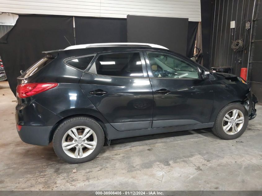 2013 Hyundai Tucson Gls VIN: KM8JUCAC1DU756045 Lot: 38508405