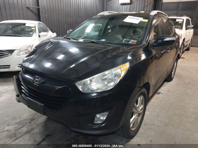 2013 Hyundai Tucson Gls VIN: KM8JUCAC1DU756045 Lot: 38508405