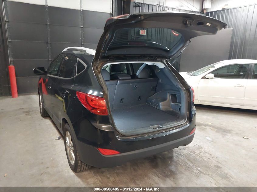 2013 Hyundai Tucson Gls VIN: KM8JUCAC1DU756045 Lot: 38508405