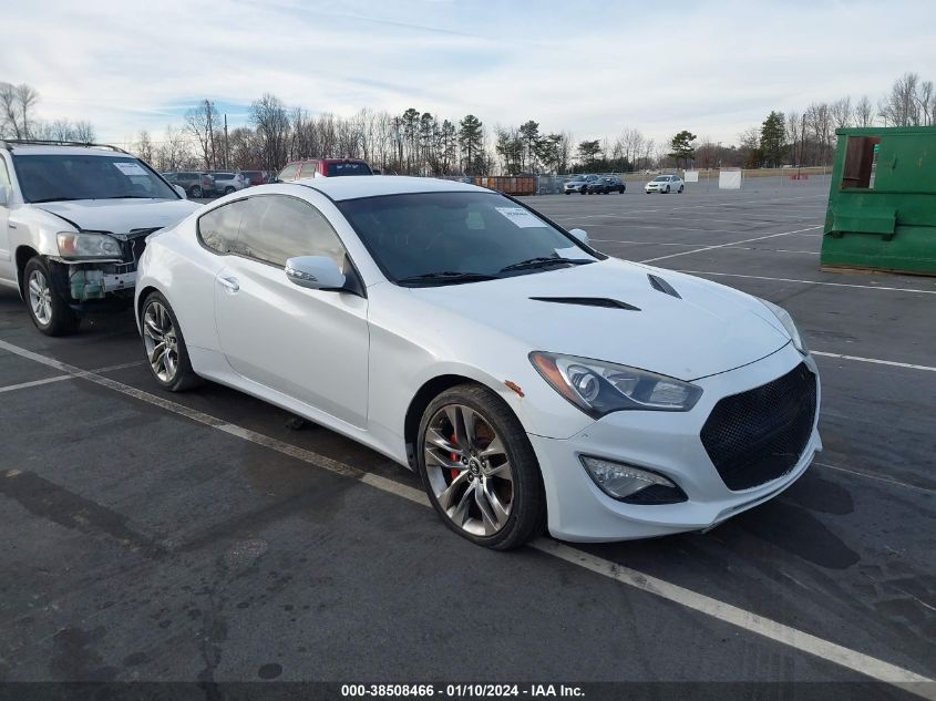 2014 Hyundai Genesis 3.8 R-Spec VIN: KMHHU6KJ5EU118279 Lot: 38508466