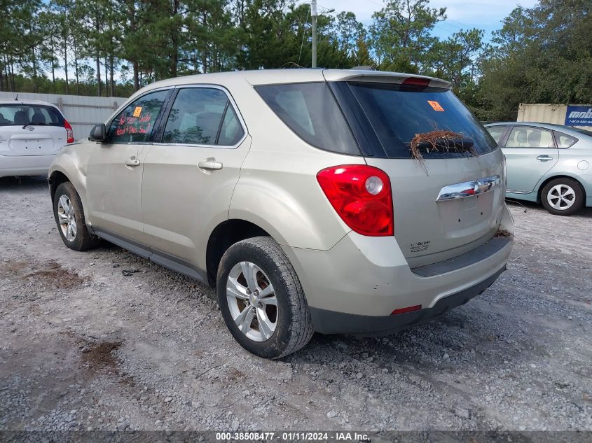 2GNALAEK2F1100892 2015 Chevrolet Equinox Ls