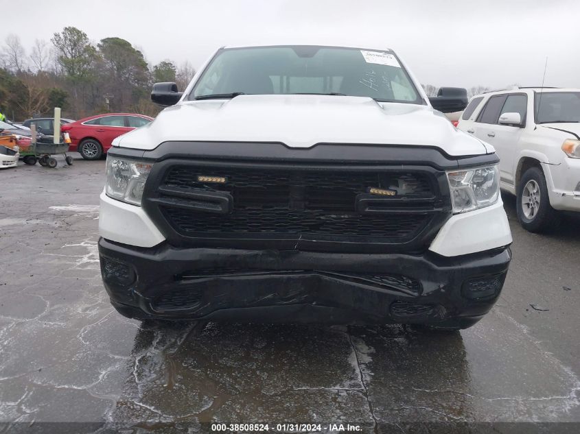 2019 Ram 1500 Tradesman Quad Cab 4X4 6'4 Box VIN: 1C6RRFCG2KN822451 Lot: 38508524