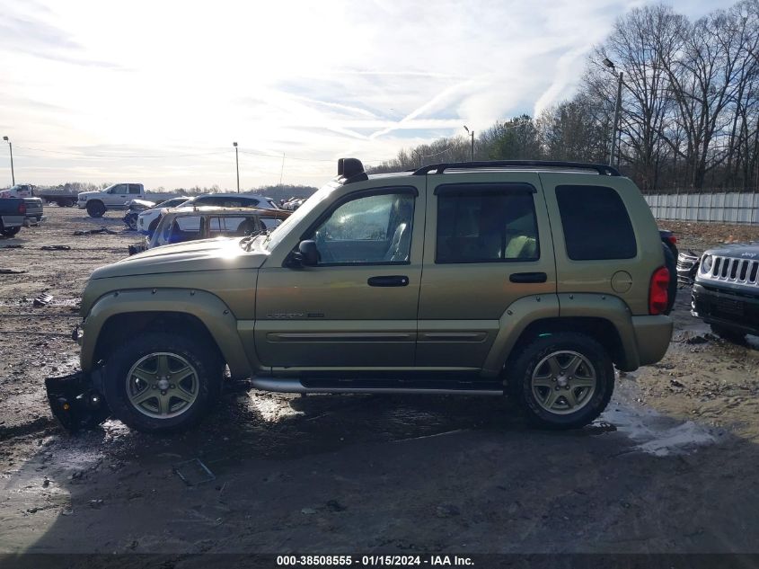 2003 Jeep Liberty Renegade VIN: 1J4GL38KX3W523700 Lot: 38508555