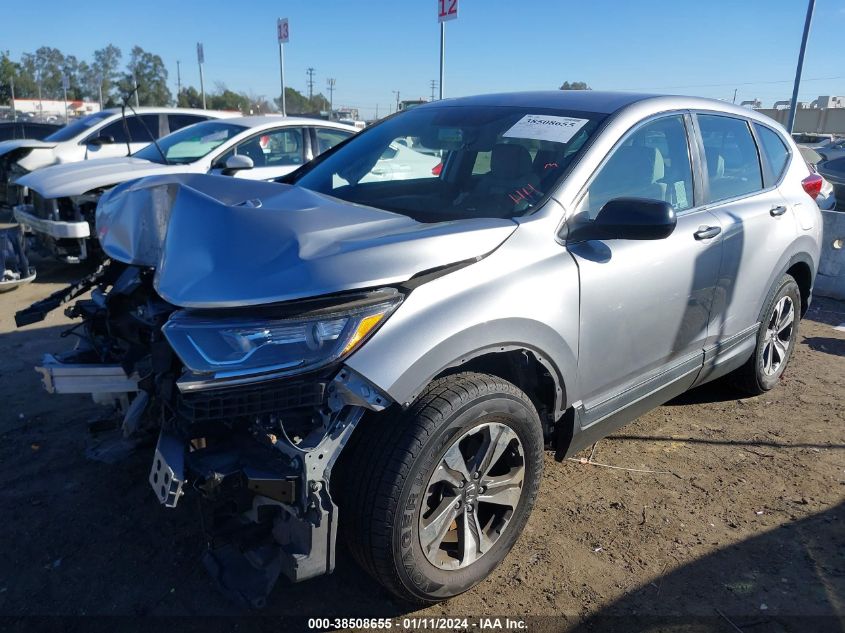 2018 Honda Cr-V Lx VIN: 2HKRW5H31JH420680 Lot: 38508655