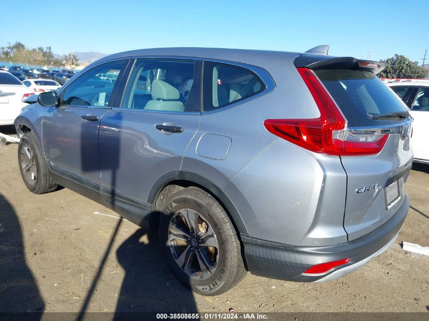 2018 Honda Cr-V Lx VIN: 2HKRW5H31JH420680 Lot: 38508655