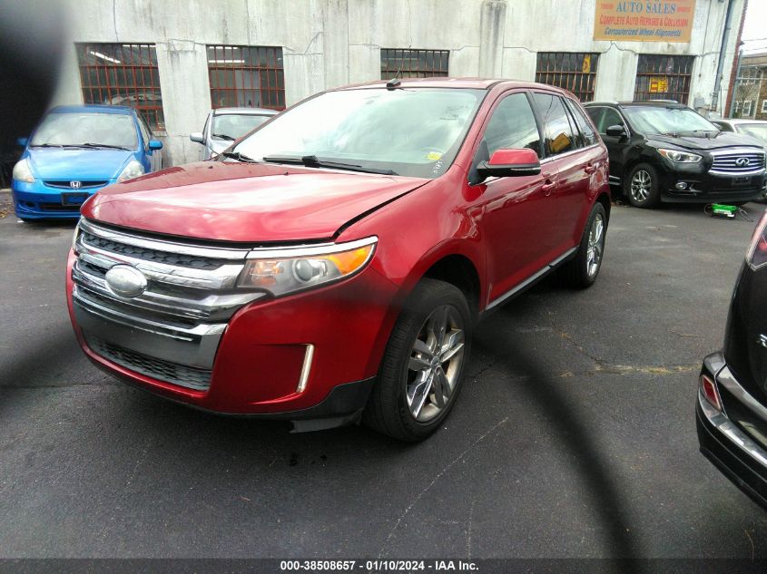 2013 Ford Edge Limited VIN: 2FMDK3KC1DBE31211 Lot: 38508657