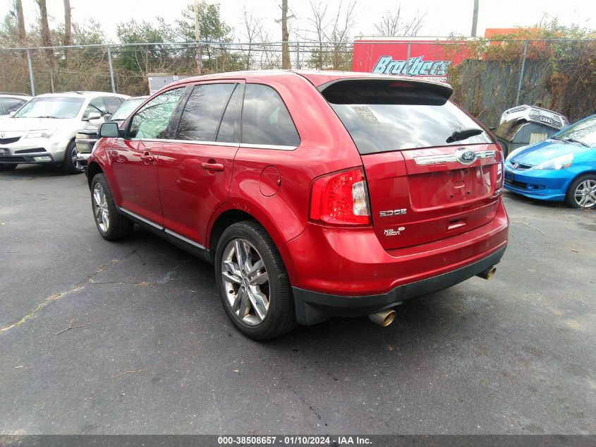 2FMDK3KC1DBE31211 2013 Ford Edge Limited