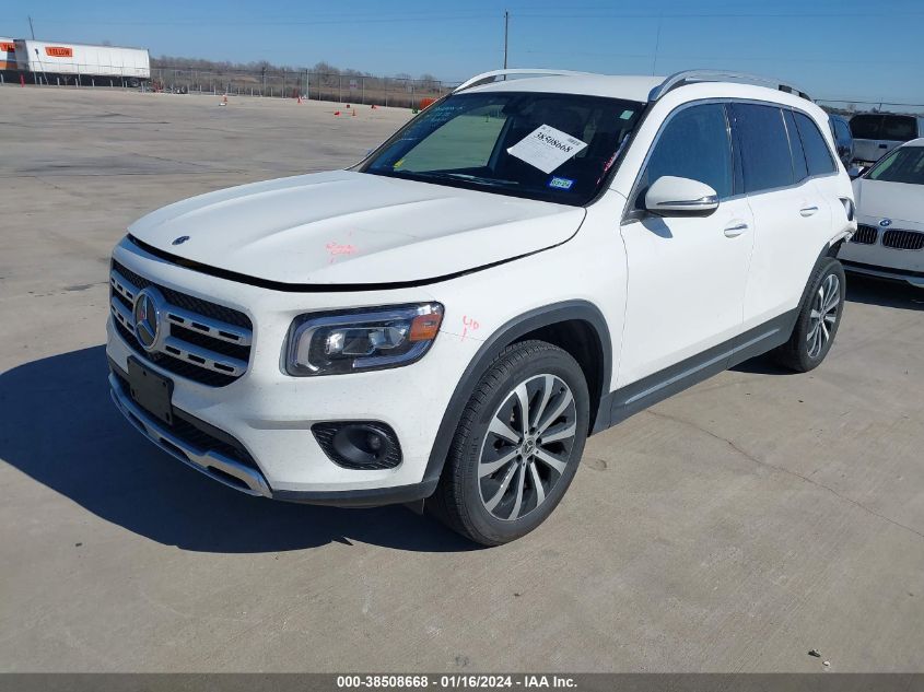 2022 Mercedes-Benz Glb 250 VIN: W1N4M4GB2NW178171 Lot: 38508668