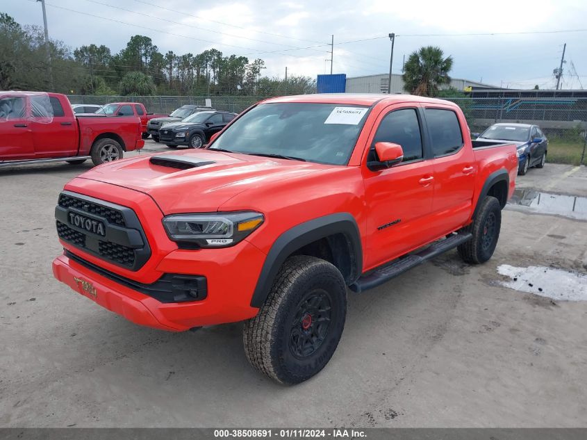 2023 Toyota Tacoma Trd Pro VIN: 3TYCZ5AN8PT118111 Lot: 38508691