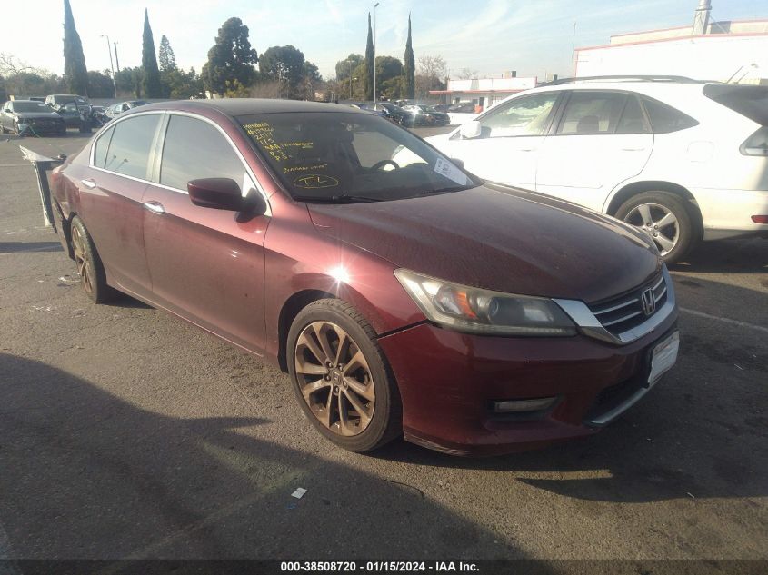 1HGCR2F53EA252734 2014 Honda Accord Sport