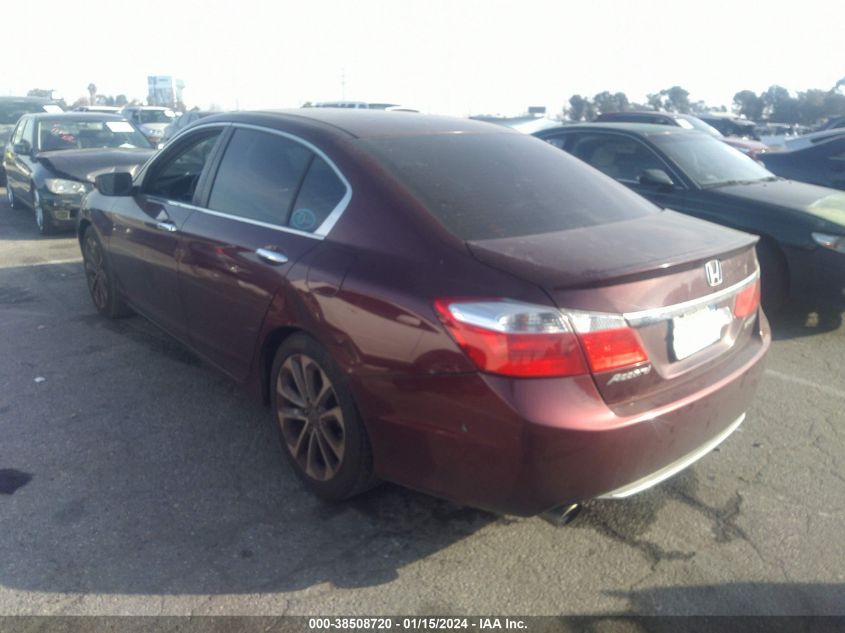 1HGCR2F53EA252734 2014 Honda Accord Sport