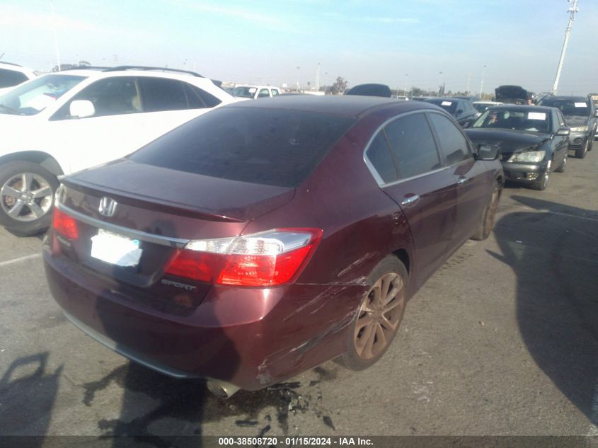 1HGCR2F53EA252734 2014 Honda Accord Sport