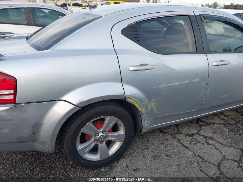 2008 Dodge Avenger Se VIN: 1B3LC46K78N102416 Lot: 38509115