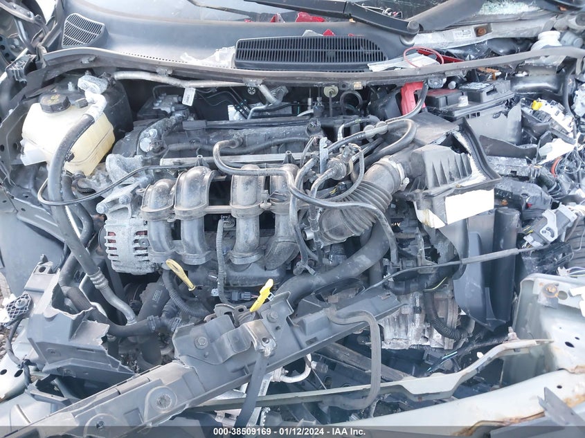 VIN 3FADP4EJXKM105396 2019 FORD FIESTA SE