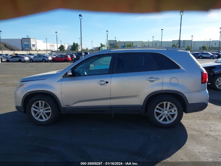 2014 Kia Sorento Lx VIN: 5XYKTCA67EG465039 Lot: 38509287