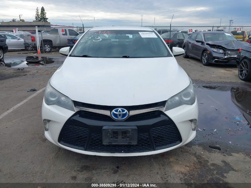 2016 Toyota Camry Hybrid Se VIN: 4T1BD1FK0GU181076 Lot: 40882548