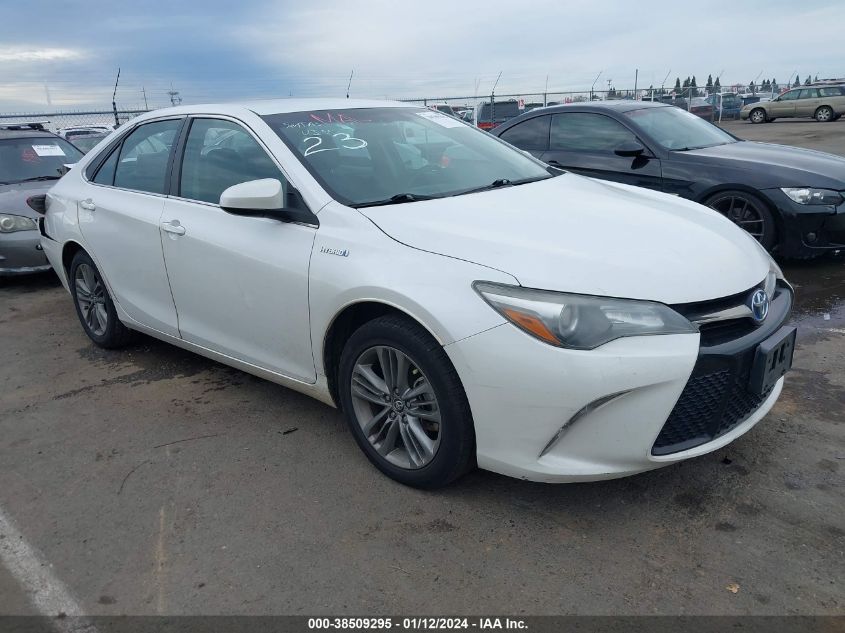 2016 Toyota Camry Hybrid Se VIN: 4T1BD1FK0GU181076 Lot: 40882548