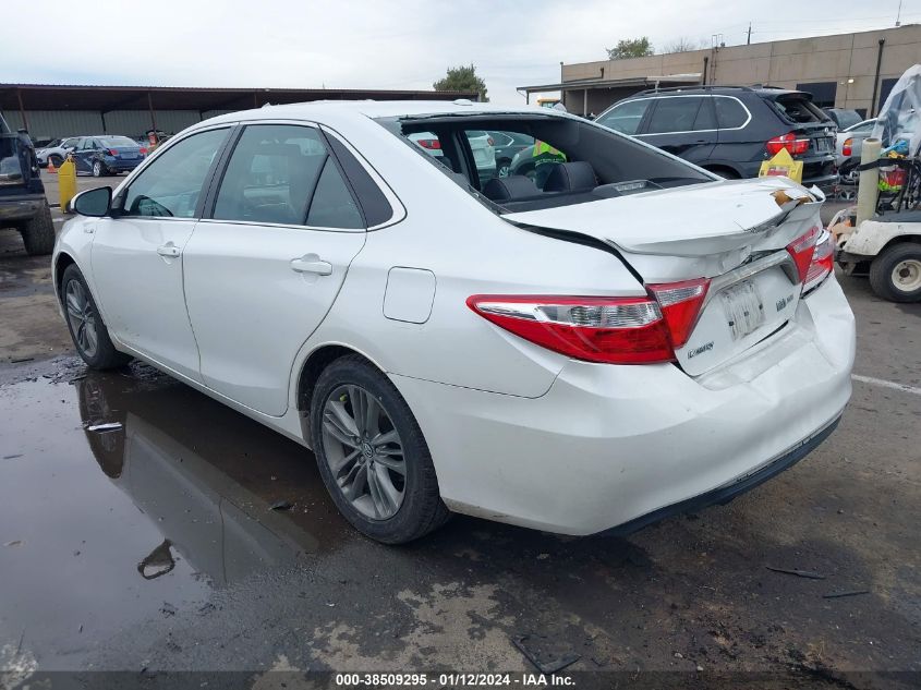 2016 Toyota Camry Hybrid Se VIN: 4T1BD1FK0GU181076 Lot: 40882548