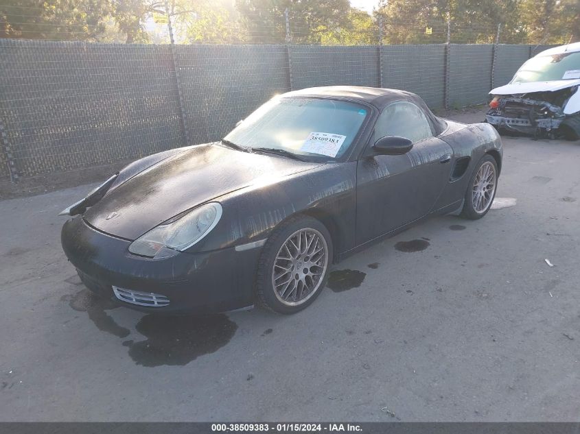 WP0CA2980YU623007 2000 Porsche Boxster