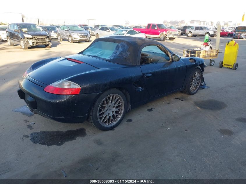 WP0CA2980YU623007 2000 Porsche Boxster