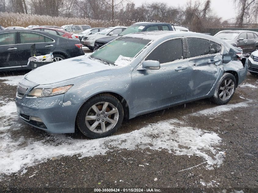 2012 Acura Tl 3.5 VIN: 19UUA8F58CA015510 Lot: 38509424