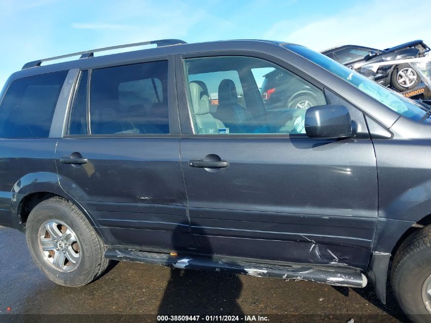 2004 Honda Pilot Ex-L VIN: 2HKYF18684H572636 Lot: 38509447