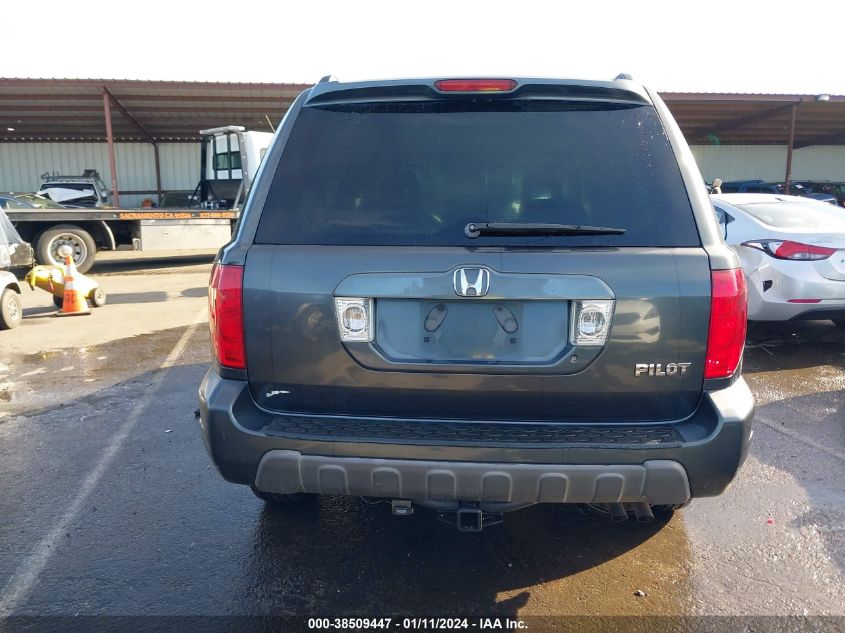 2004 Honda Pilot Ex-L VIN: 2HKYF18684H572636 Lot: 38509447