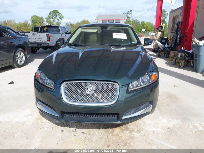 2012 Jaguar Xf VIN: SAJWA0FBXCLS37521 Lot: 38509505