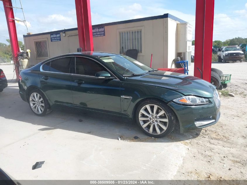 2012 Jaguar Xf VIN: SAJWA0FBXCLS37521 Lot: 38509505