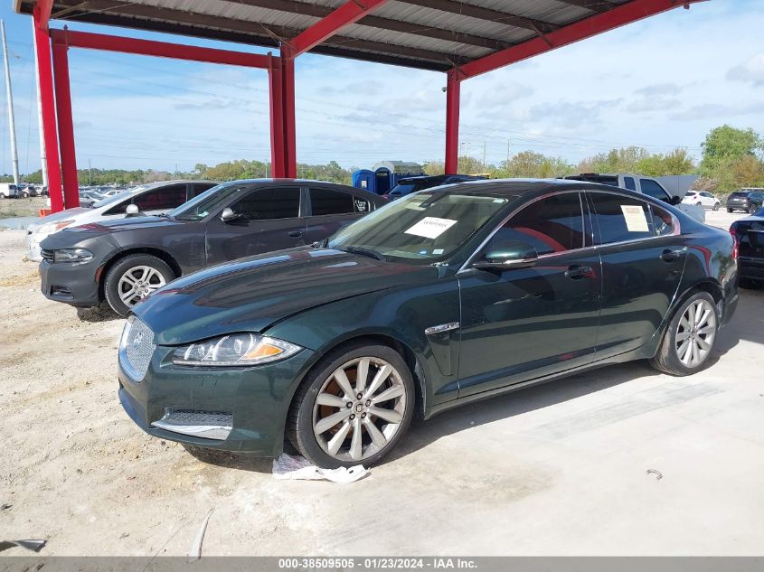 2012 Jaguar Xf VIN: SAJWA0FBXCLS37521 Lot: 38509505