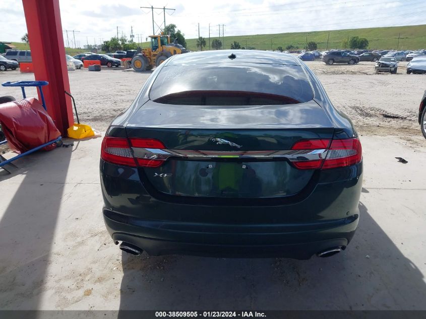 2012 Jaguar Xf VIN: SAJWA0FBXCLS37521 Lot: 38509505