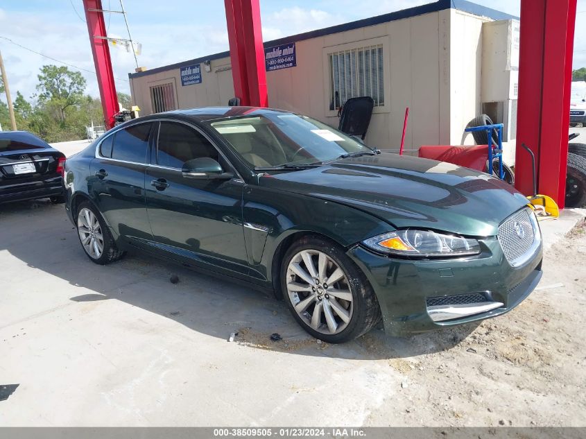 2012 Jaguar Xf VIN: SAJWA0FBXCLS37521 Lot: 38509505