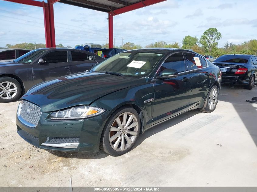 2012 Jaguar Xf VIN: SAJWA0FBXCLS37521 Lot: 38509505