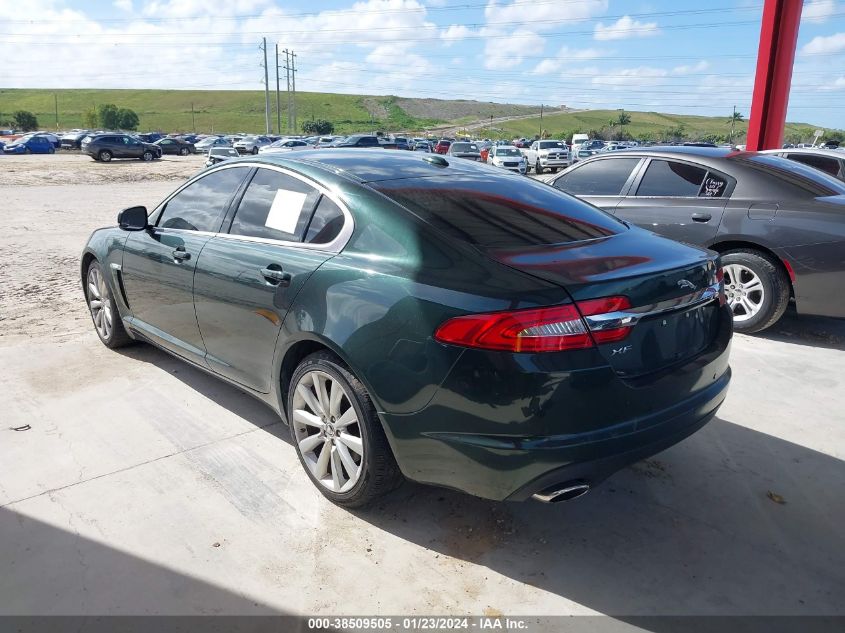 2012 Jaguar Xf VIN: SAJWA0FBXCLS37521 Lot: 38509505