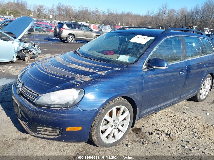 2013 Volkswagen Jetta Sportwagen 2.0L Tdi VIN: 3VWPL7AJ7DM623606 Lot: 38509531