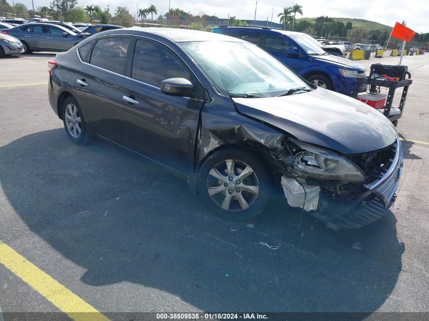 2014 Nissan Sentra Sv VIN: 3N1AB7AP8EY315311 Lot: 38509535