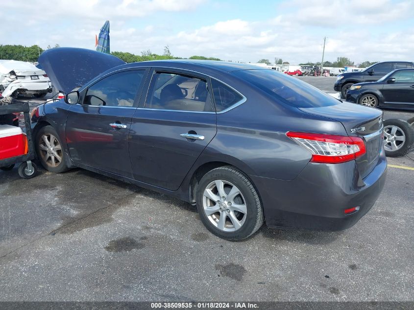 2014 Nissan Sentra Sv VIN: 3N1AB7AP8EY315311 Lot: 38509535